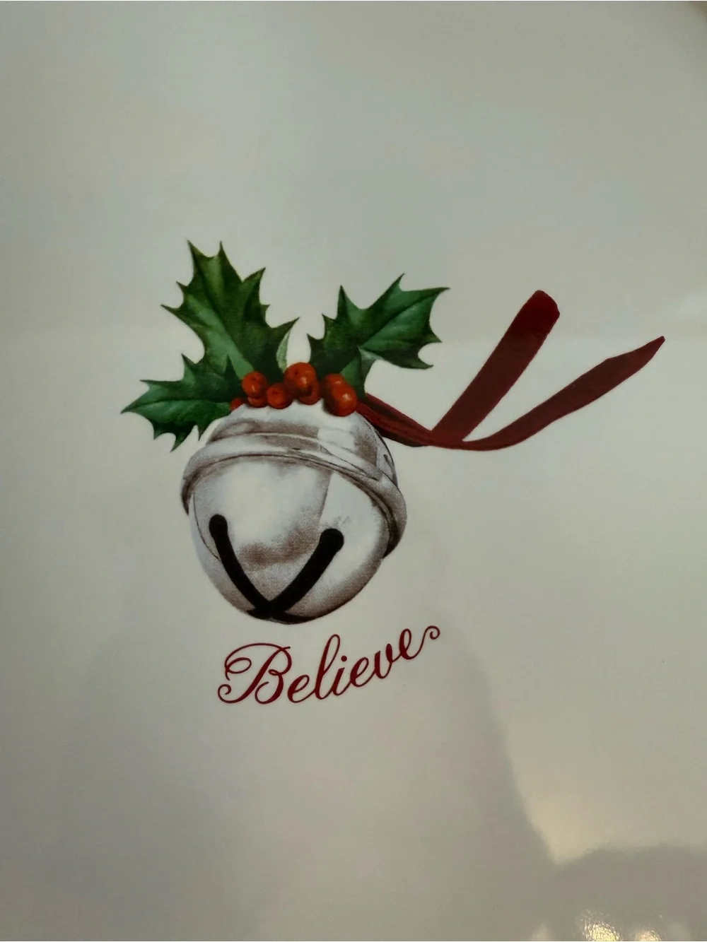 Retired Hallmark The Polar Express “Believe” Christmas Plate